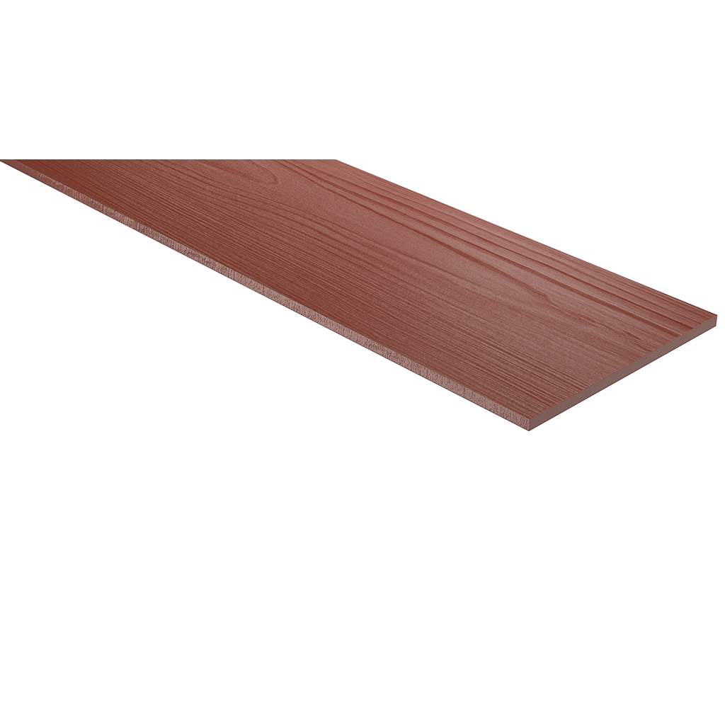 HardiePlank® Gevelbekleding Cedar Houtnerf Traditional Red